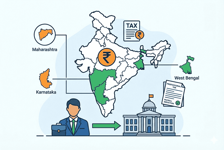 Computation of Professional Tax: Slabs, State-wise Rules, and Practical Examples