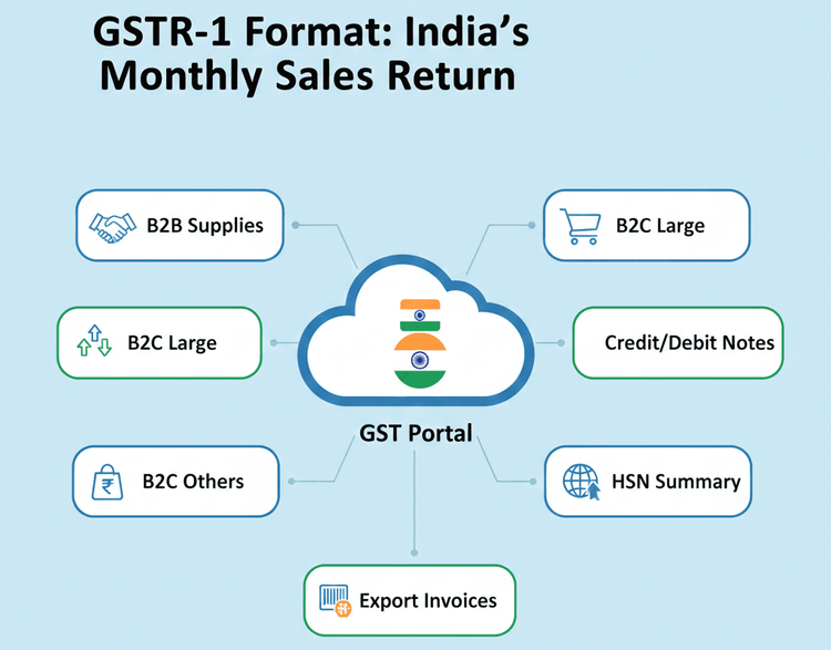 GSTR-1 Format: Accurate Filing for Smooth GST Compliance