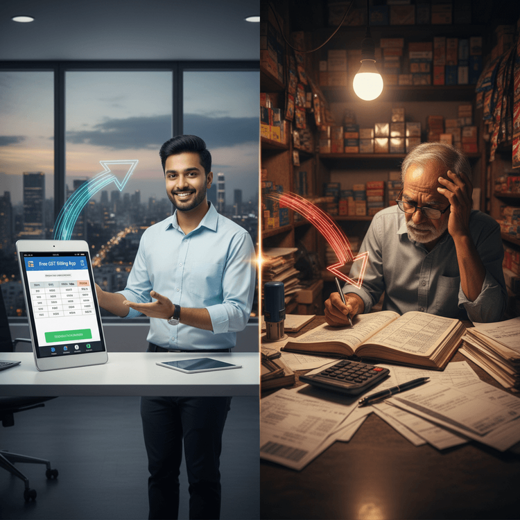 GST Billing App vs Manual Billing: What Works Better in India?
